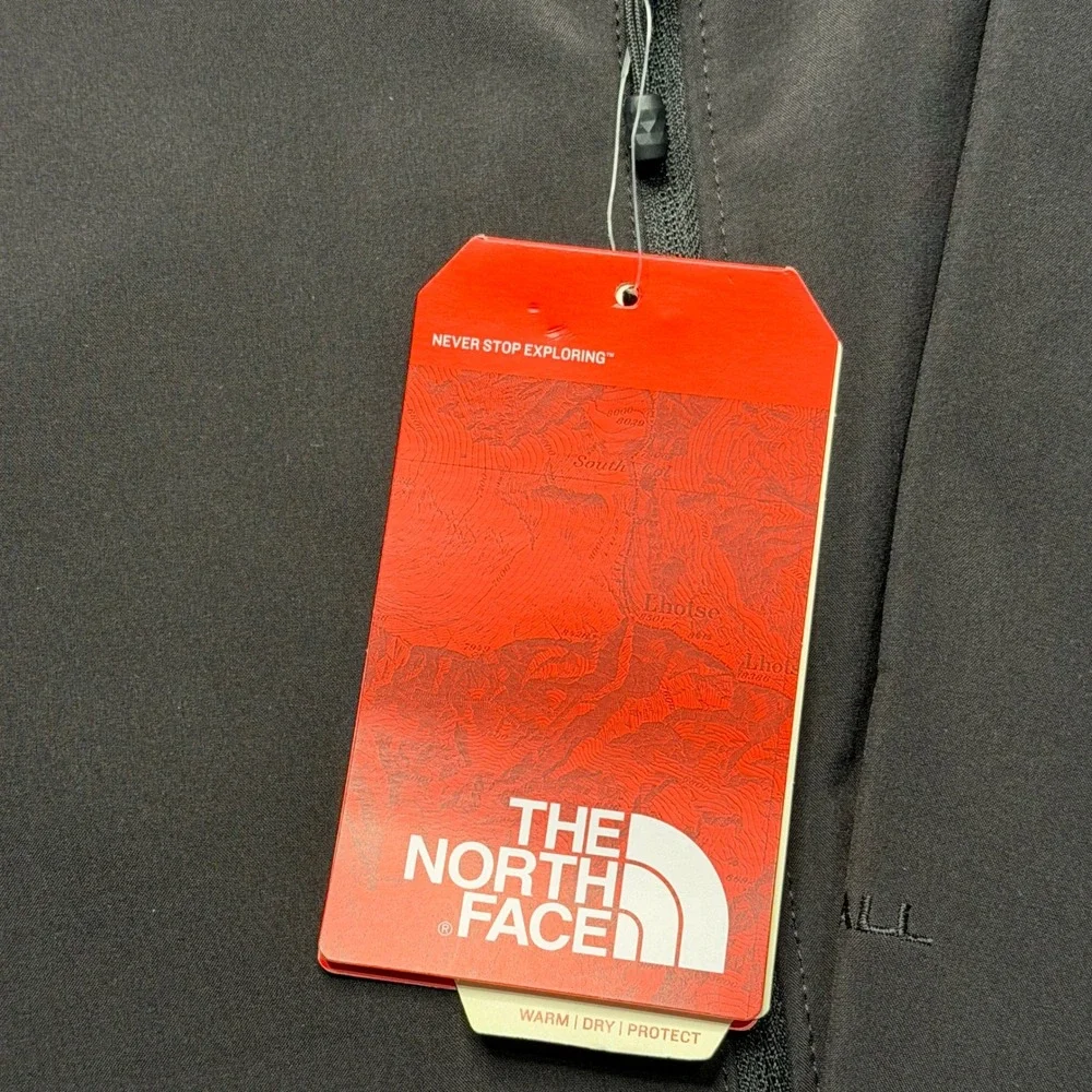 The North Face‎ Apex Barrier SS Jacket Mens L Black Softshell New